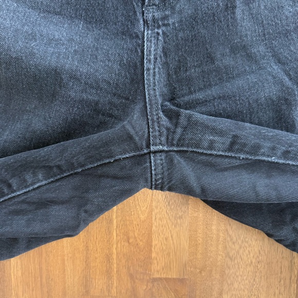 LOFT Curvy Button Front 90s Straight Jeans - Picture 7 of 8